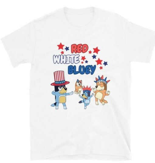 bluey-fourth-of-july-short-sleeve-unisex-t-shirt-tee-top-red-white-blue-disney-adult-women-men