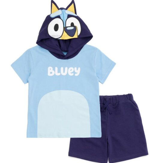 bluey-little-boys-hooded-cosplay-t-shirt-and-french-terryshorts-outfit-set-7-8